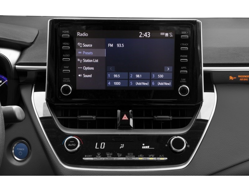 2020 Toyota Corolla Hybrid Hybrid CVT Interior Shot 2