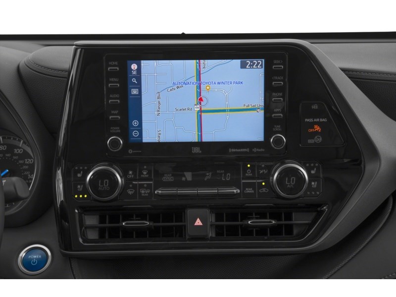 2020 Toyota Highlander Hybrid Hybrid Limited AWD Interior Shot 8