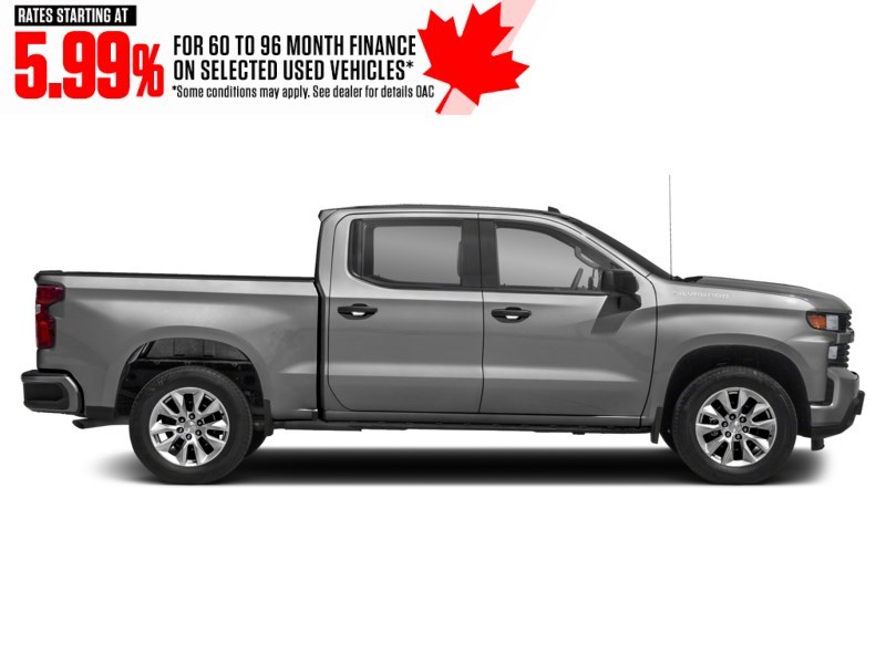 2021 Chevrolet Silverado 1500 4WD Crew Cab 147" Custom Exterior Shot 10