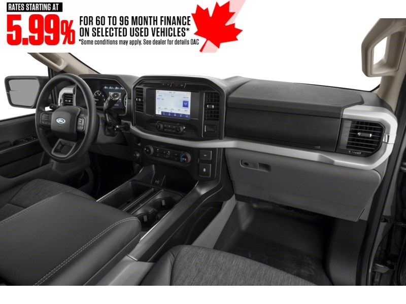 2022 Ford F-150 XL 4WD SuperCrew 5.5' Box Interior Shot 1