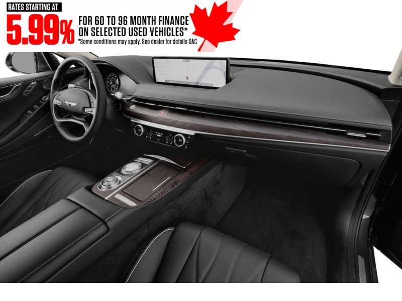 2021 Genesis G80 3.5T Prestige AWD Interior Shot 1