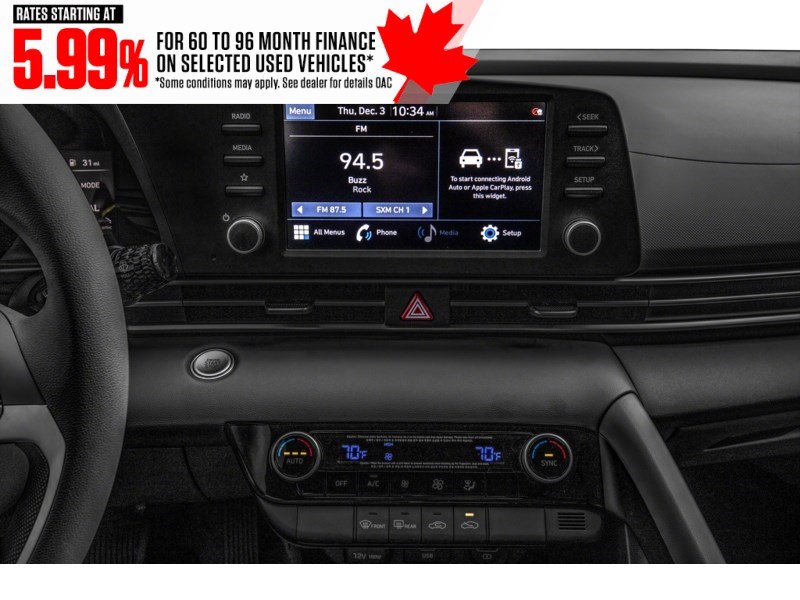 2023 Hyundai Elantra Preferred IVT w/Tech Pkg Interior Shot 2