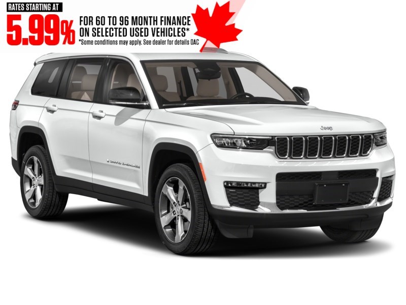 2021 Jeep Grand Cherokee L Limited 4x4 Exterior Shot 8