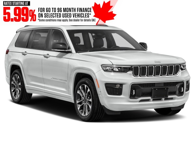 2021 Jeep Grand Cherokee L Overland 4x4 Exterior Shot 8