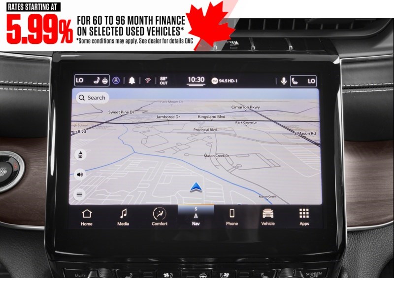 2021 Jeep Grand Cherokee L Overland 4x4 Interior Shot 8