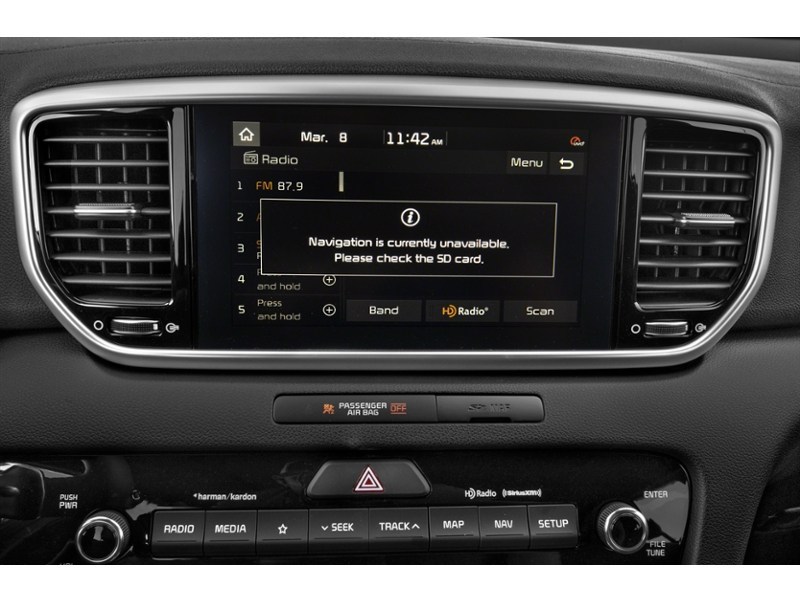 2021 Kia Sportage SX AWD Interior Shot 8