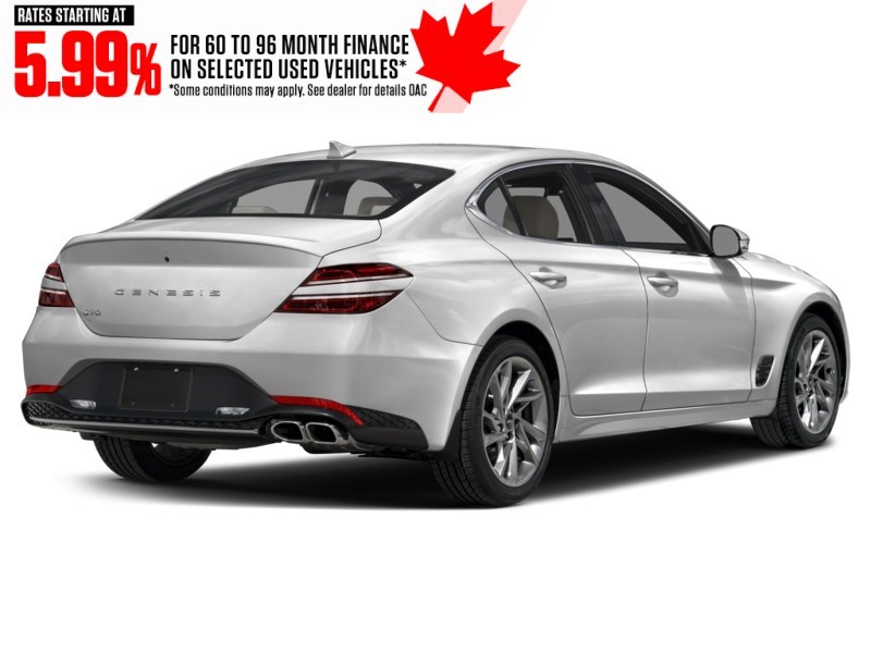 2022 Genesis G70 2.0T Advanced AWD Exterior Shot 2