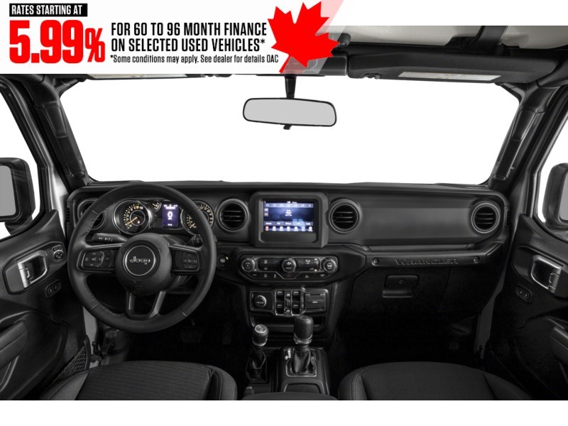 2023 Jeep Wrangler Sport Altitude 4 Door 4x4 Interior Shot 6