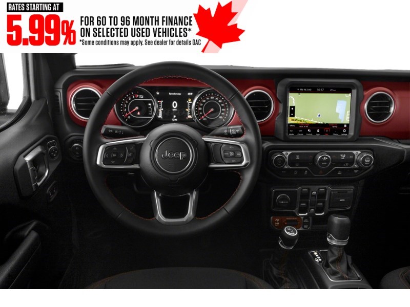 2023 Jeep Gladiator Rubicon 4x4 Interior Shot 3