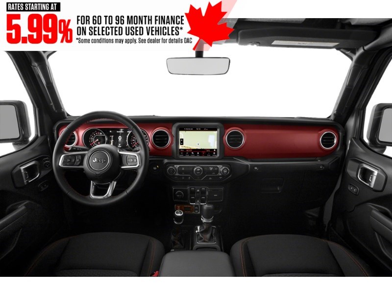 2023 Jeep Gladiator Rubicon 4x4 Interior Shot 6