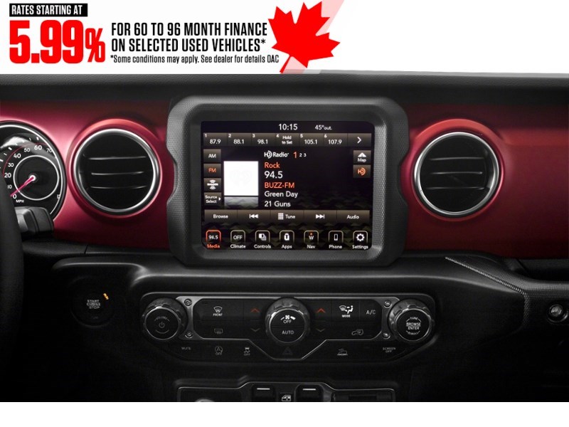 2023 Jeep Gladiator Rubicon 4x4 Interior Shot 2