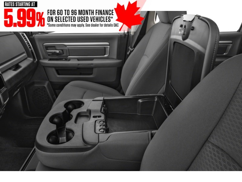 2023 RAM 1500 Classic SLT 4x4 Crew Cab 5'7" Box Interior Shot 7