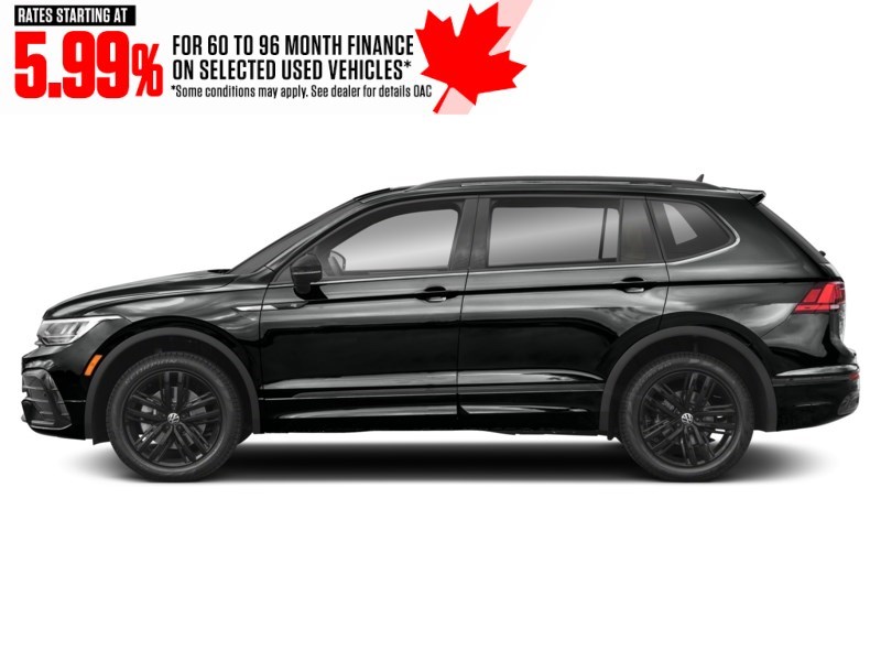 2022 Volkswagen Tiguan Comfortline R-Line Black Edition 4MOTION Exterior Shot 6