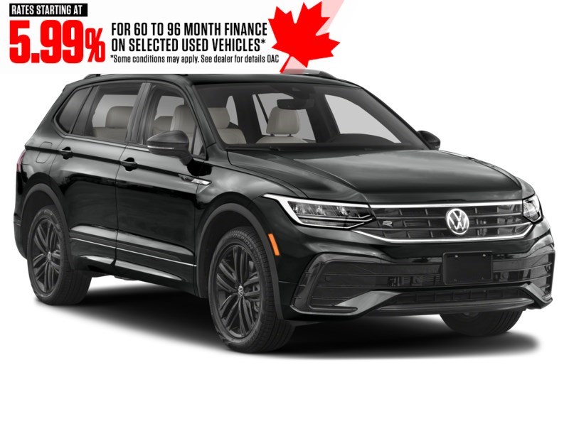 2022 Volkswagen Tiguan Comfortline R-Line Black Edition 4MOTION Exterior Shot 8