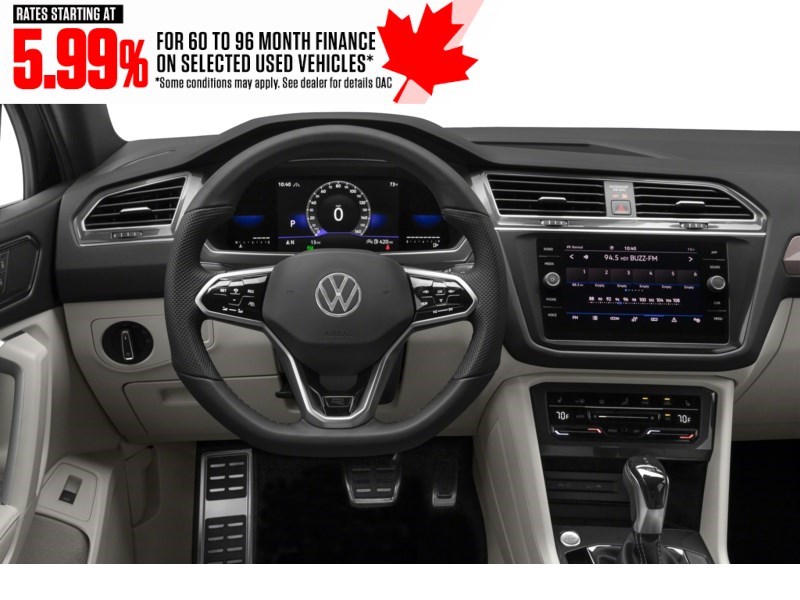 2022 Volkswagen Tiguan Comfortline R-Line Black Edition 4MOTION Interior Shot 3