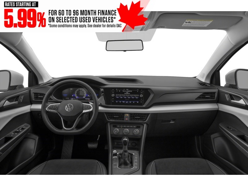 2022 Volkswagen Taos Comfortline 4MOTION Interior Shot 6