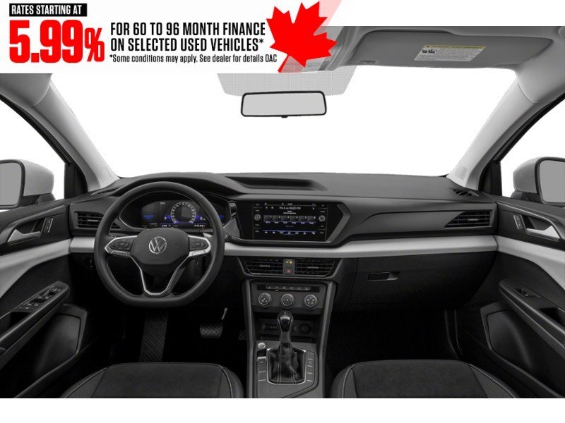 2024 Volkswagen Taos Comfortline FWD Interior Shot 6