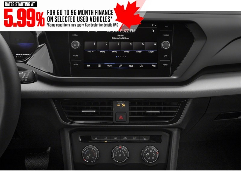 2024 Volkswagen Taos Comfortline FWD Interior Shot 2