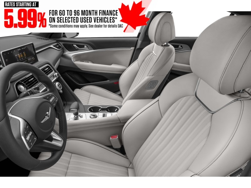 2022 Genesis G70 3.3T Sport AWD Interior Shot 4