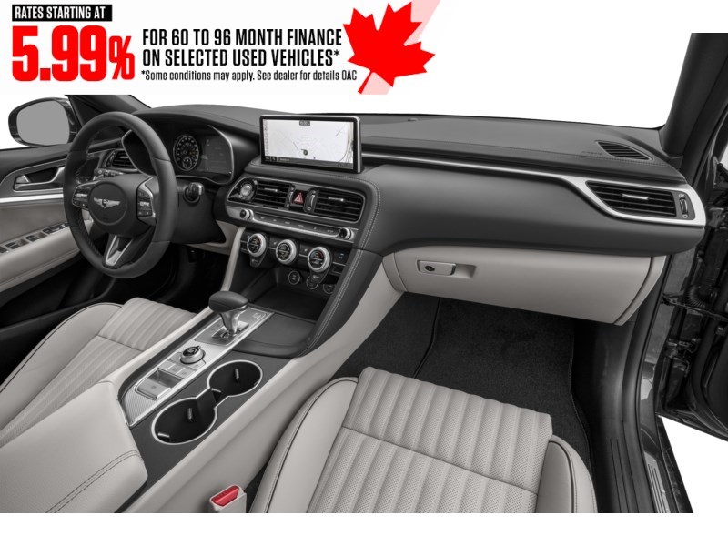 2022 Genesis G70 3.3T Sport AWD Interior Shot 1