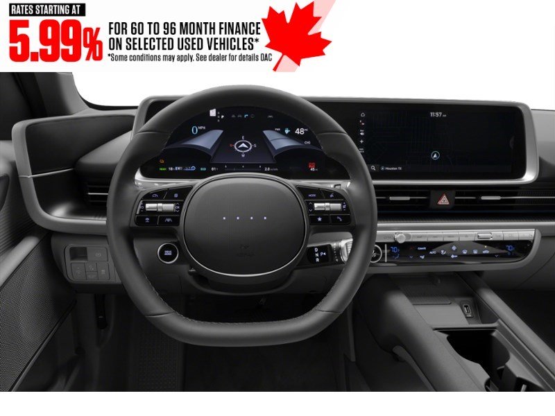 2024 Hyundai IONIQ 6 Preferred AWD Long Range Interior Shot 3