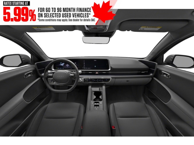 2024 Hyundai IONIQ 6 Preferred AWD Long Range Interior Shot 6
