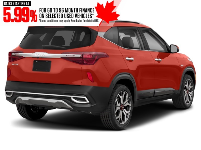 2023 Kia Seltos SX Turbo AWD w/Black Interior Exterior Shot 2