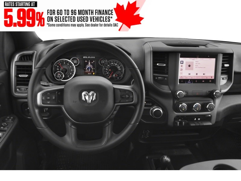 2023 RAM 2500 Tradesman 4x4 Crew Cab 6'4" Box Interior Shot 3