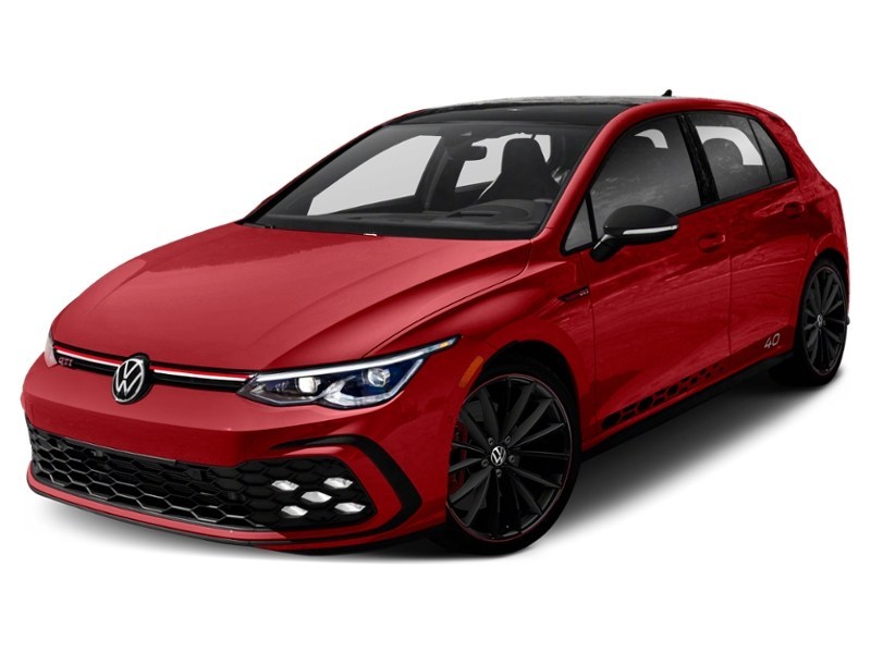 2023 Volkswagen Golf GTI 40th Anniversary Manual Exterior Shot 1
