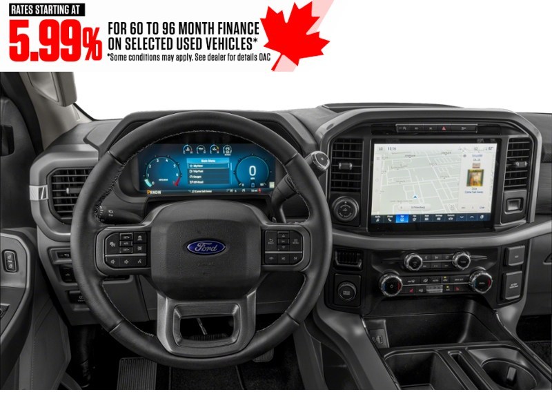 2025 Ford F-150 XLT 4WD SuperCrew 6.5' Box Interior Shot 3