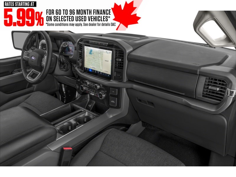 2024 Ford F-150 XLT 4WD SuperCrew 5.5' Box Interior Shot 1