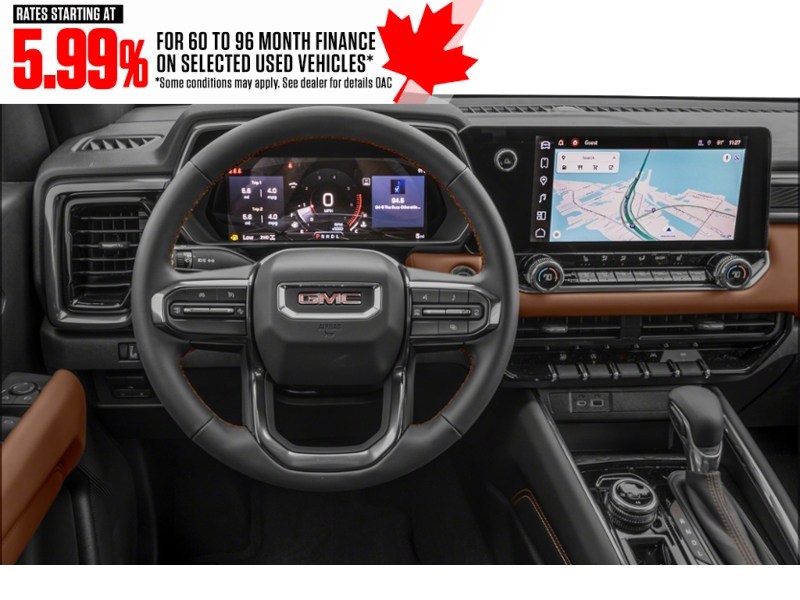 2024 GMC Canyon 4WD Crew Cab AT4 Interior Shot 3