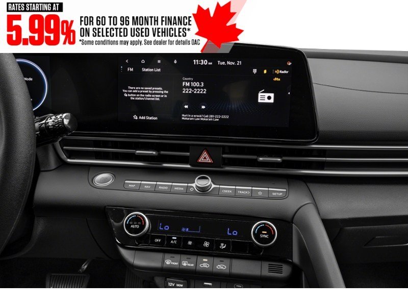 2026 Hyundai Elantra Preferred IVT w/Tech Pkg Interior Shot 2