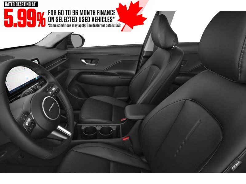 2025 Hyundai Kona 2.0L Preferred AWD w/Trend Package Interior Shot 4