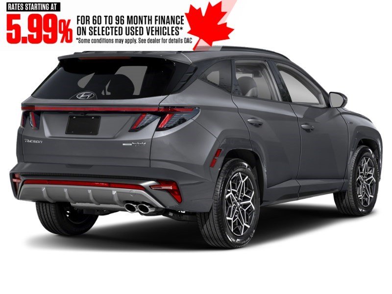 2024 Hyundai Tucson Hybrid N-Line AWD Exterior Shot 2