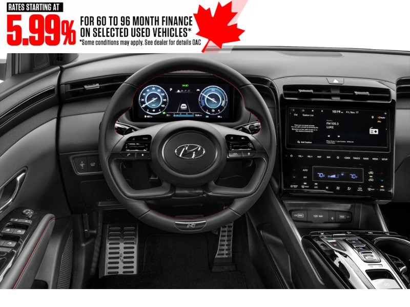 2024 Hyundai Tucson Hybrid N-Line AWD Interior Shot 3