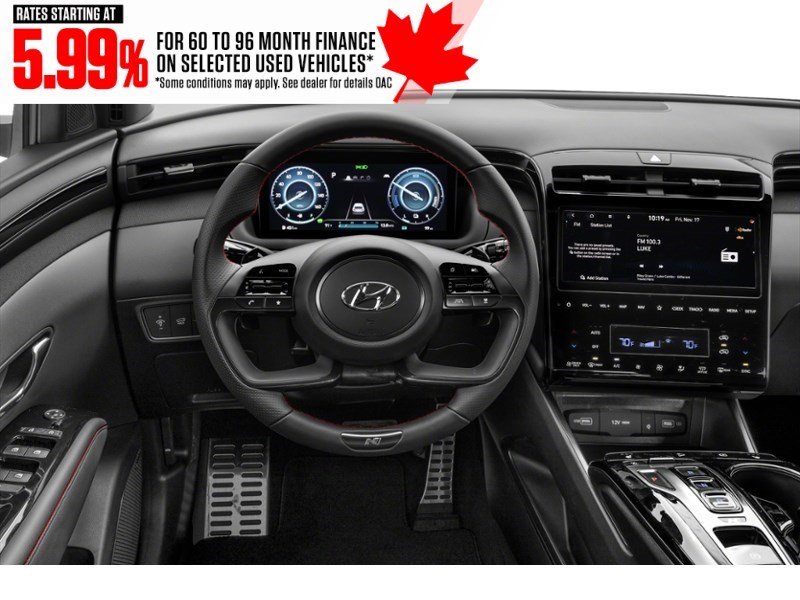 2024 Hyundai Tucson Hybrid N-Line AWD Interior Shot 3
