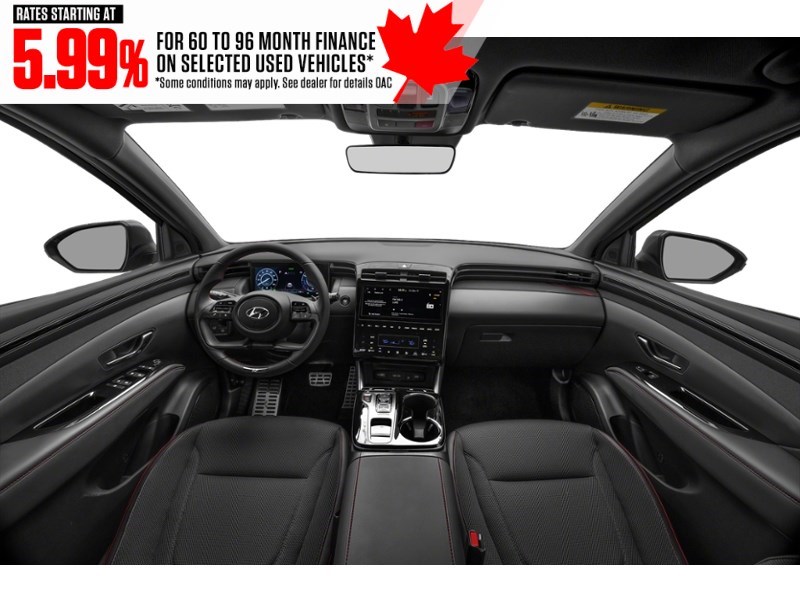 2024 Hyundai Tucson Hybrid N-Line AWD Interior Shot 6