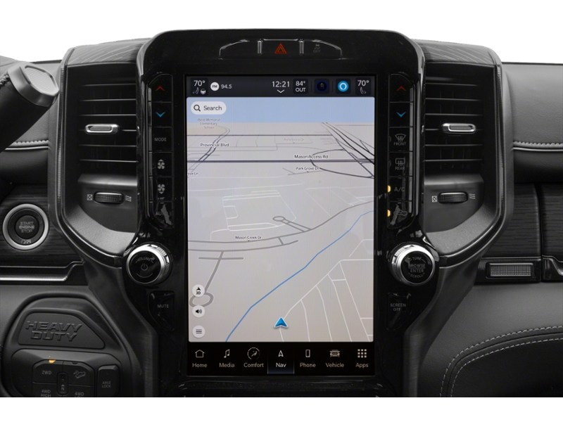 2024 RAM 2500 Rebel 4x4 Crew Cab 6'4" Box Interior Shot 8