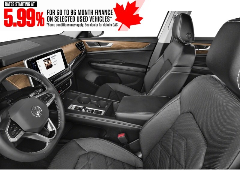 2025 Volkswagen Atlas Comfortline 2.0 TSI 4MOTION Interior Shot 4