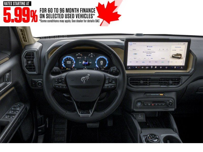 2025 Ford Bronco Sport Big Bend 4x4 Interior Shot 3