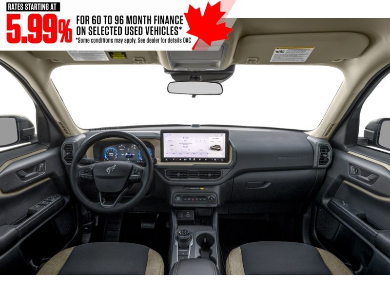 2025 Ford Bronco Sport Big Bend 4x4 Interior Shot 6