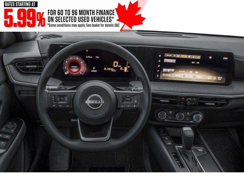 2026 Nissan Kicks SV AWD Interior Shot 3