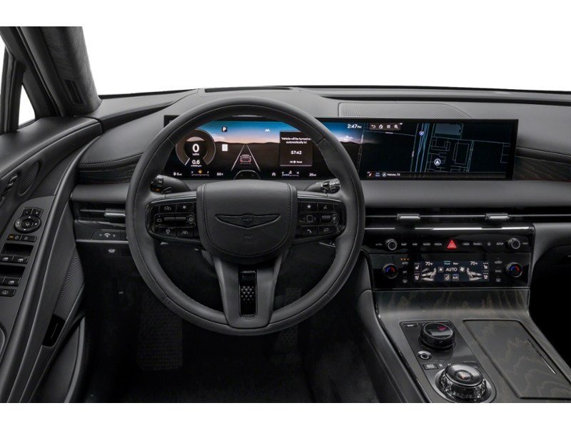 2026 Genesis G80 3.5T Prestige Black Interior Shot 3