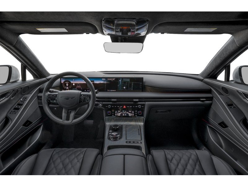 2026 Genesis G80 3.5T Prestige Black Interior Shot 6