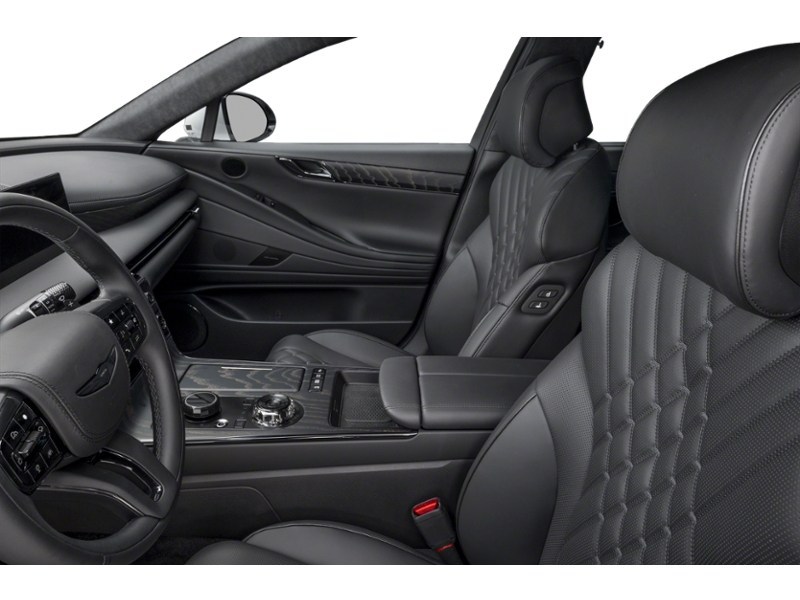 2026 Genesis G80 3.5T Prestige Black Interior Shot 4