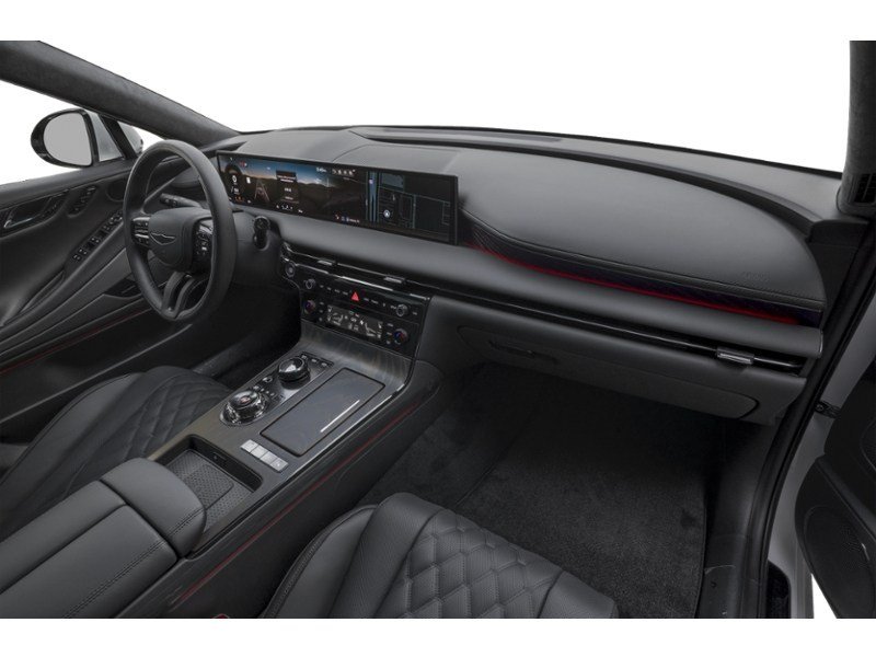 2026 Genesis G80 3.5T Prestige Black Interior Shot 1
