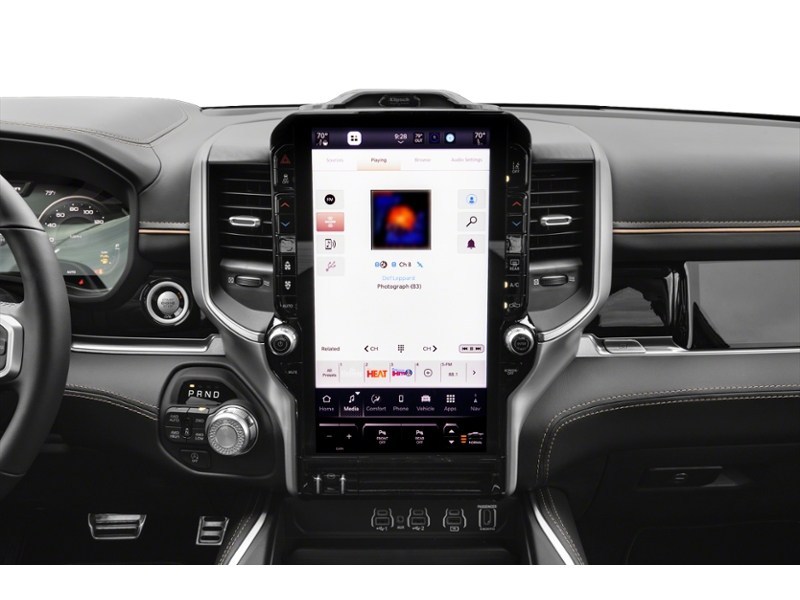 2025 RAM 1500 Tungsten 4x4 Crew Cab 5'7" Box Interior Shot 2