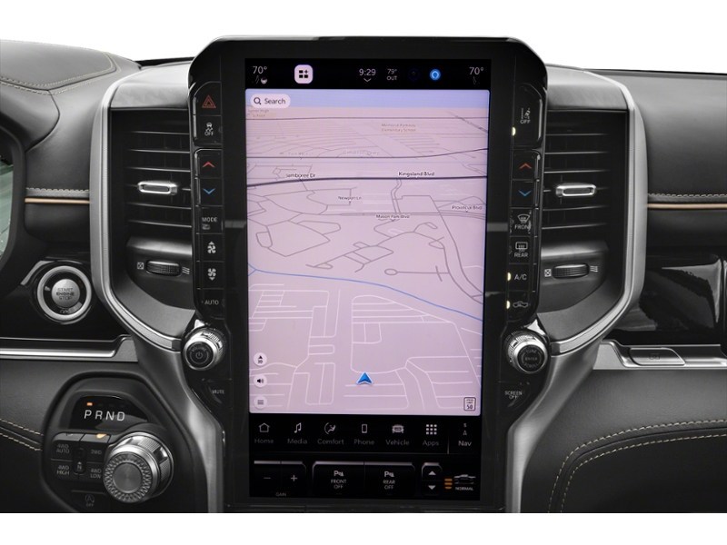 2025 RAM 1500 Tungsten 4x4 Crew Cab 5'7" Box Interior Shot 8