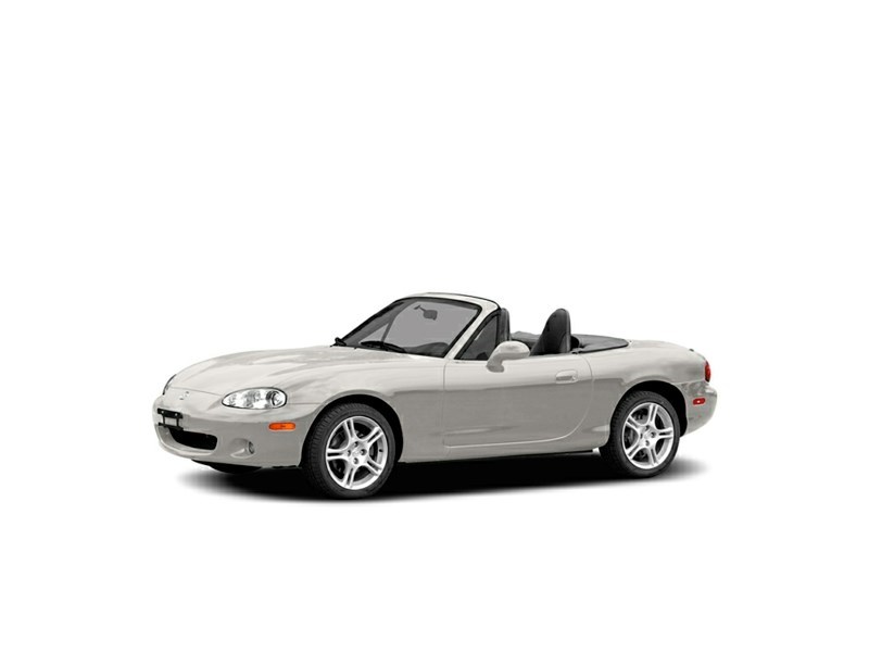 2004 Mazda MX-5 Miata 2dr Conv GS Manual Sunlight Silver Metallic  Shot 5